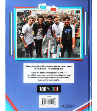 One Direction in 3D Back Cover