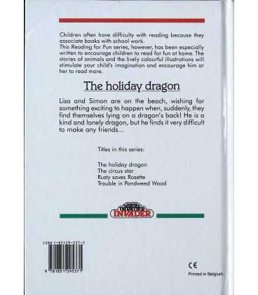 The Holiday Dragon Back Cover