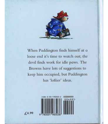 Paddington's Busy Day Back Cover