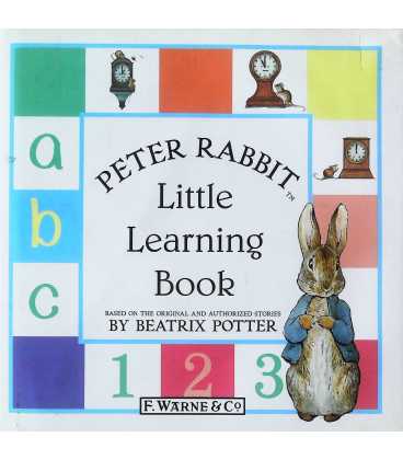 Peter Rabbit Little Learning Book