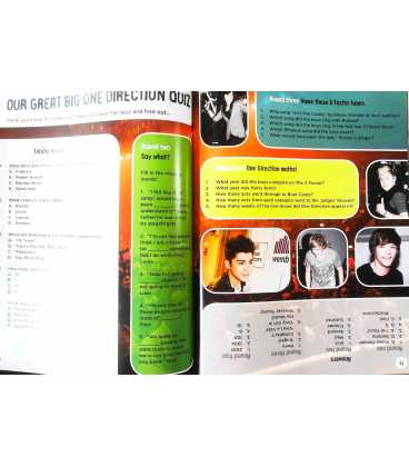 One Direction: The Official Annual 2012 Inside Page 1