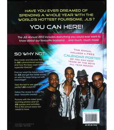 JLS Annual 2012 Back Cover