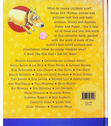 Stories and Fun for the Very Young Back Cover