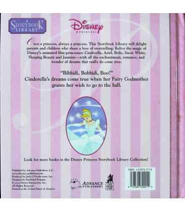 Cinderella Back Cover