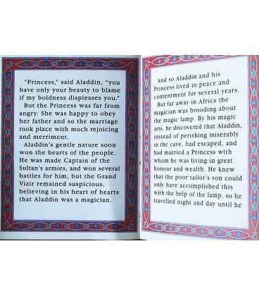 Aladdin and the Magic Lamp Inside Page 1