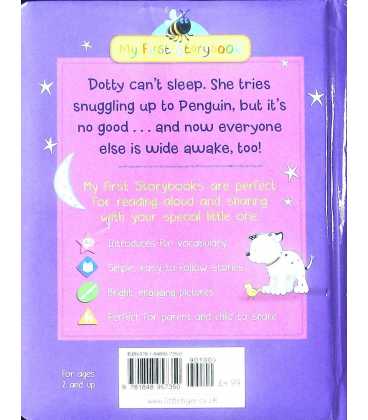 Can't You Sleep, Dotty? (My First Storybook) Back Cover