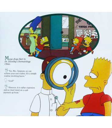 The Simpsons Xmas Book Inside Page 1