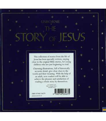 The Story of Jesus (Usborne Bible Tales) Back Cover