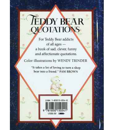 Teddy Bear Quotations Back Cover