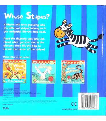 Whose Stripes? Back Cover