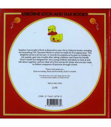 Duck in Trouble Back Cover