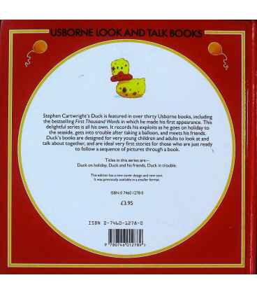 Duck in Trouble Back Cover