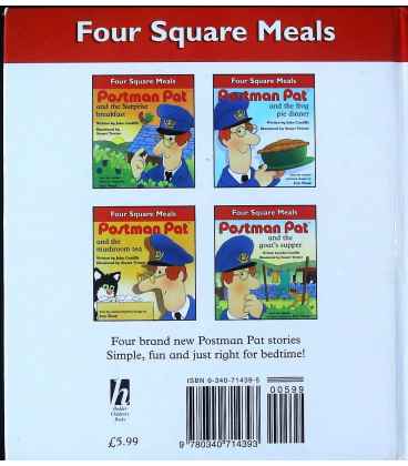 Postman Pat and the Mushroom Tea Back Cover