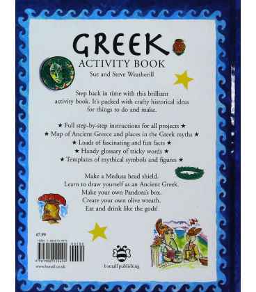 Greek Activity Book Back Cover