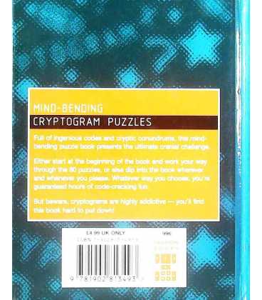 Mind-Bending Cryptogram Puzzles Back Cover