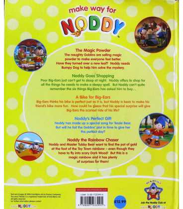 Make Way for Noddy Back Cover