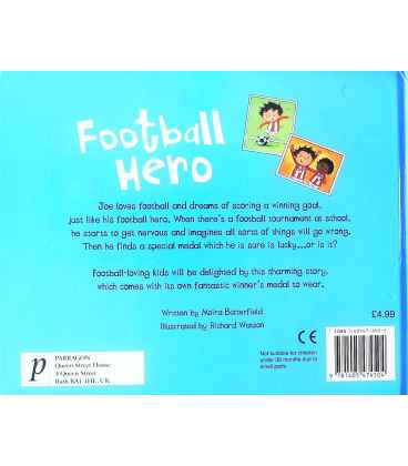 Football Hero Back Cover