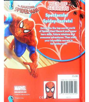 The Amazing Spider-Man Web of Secrets Back Cover