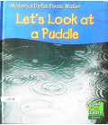 Lets Look at a Puddle (Read & Learn: Material Detectives)