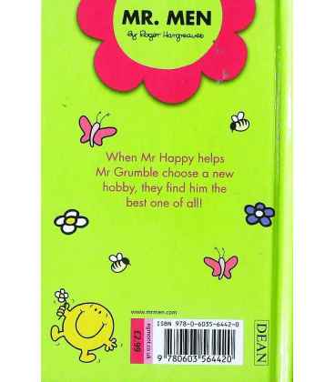 Mr Happy Find a Hobby Back Cover