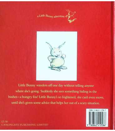 Little Bunny & the Hungry Fox Back Cover