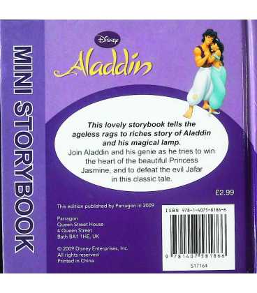 Aladdin Back Cover