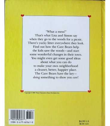 The Care Bears and the Big Cleanup Back Cover