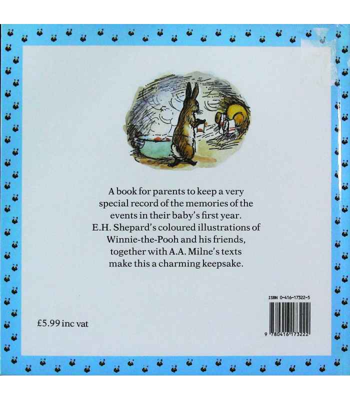 Winnie the pooh baby book best sale first years