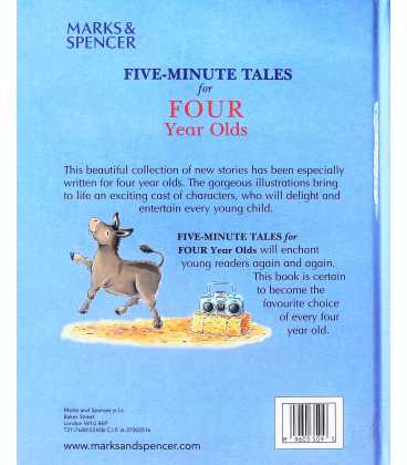 Five-Minute Tales for Four Year Olds Back Cover