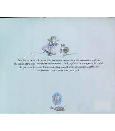 Angelina Ballerina Back Cover