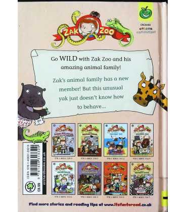 Zak Zoo and the Unusual Yak Back Cover