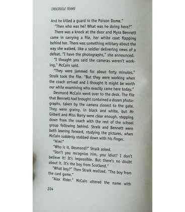 Crocodile Tears (Alex Rider) Inside Page 2