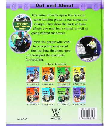 The Recycling Centre (Out & About) Back Cover