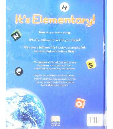 It's Elementary: Putting the Crackle into Chemistry Back Cover