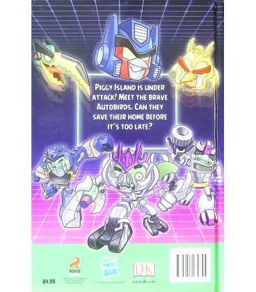 Angry Birds Transformers Robot Birds in Disguise Back Cover