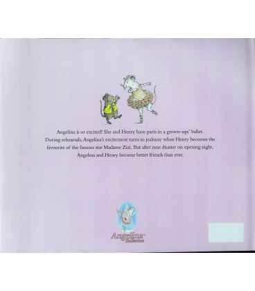 Angelina on Stage (Angelina Ballerina) Back Cover