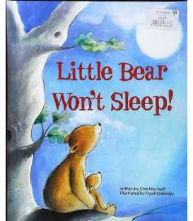 Little Bear Won't Sleep