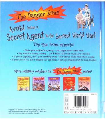 Avoid Being a Secret Agent in the Second World War! (The Danger Zone) Back Cover
