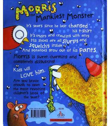 Morris the Mankiest Monster Back Cover