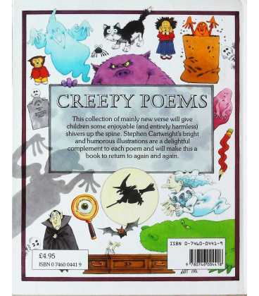 The Usborne Book of Creepy Poems Back Cover