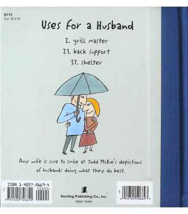 38 Uses for a Husband Back Cover