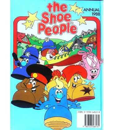 The Shoe People Annual 1988 Back Cover