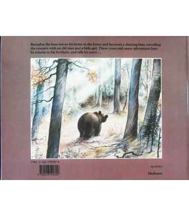 Barnabas the Dancing Bear Back Cover