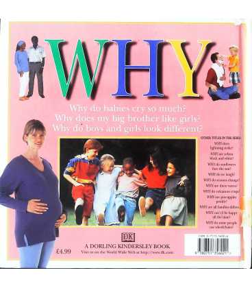 Why Is Mummy's Tummy So Big? Back Cover