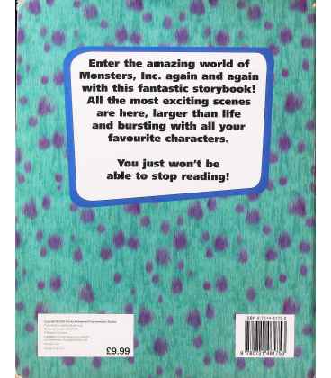 Monsters, Inc. Back Cover