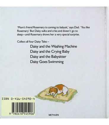 Daisy and the Babysitter (Daisy Tales) Back Cover