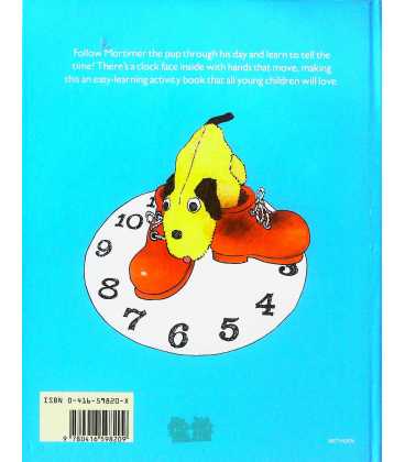 Tell the Time with Mortimer Back Cover