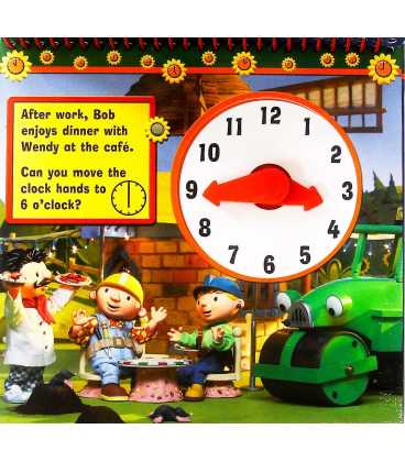 Bob the Builder Clock Book Inside Page 2
