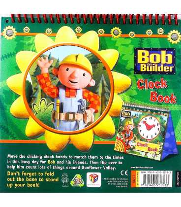 Bob the Builder Clock Book Back Cover
