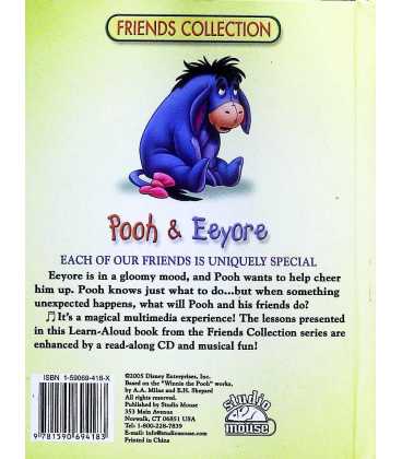 Pooh and Eeyore Back Cover